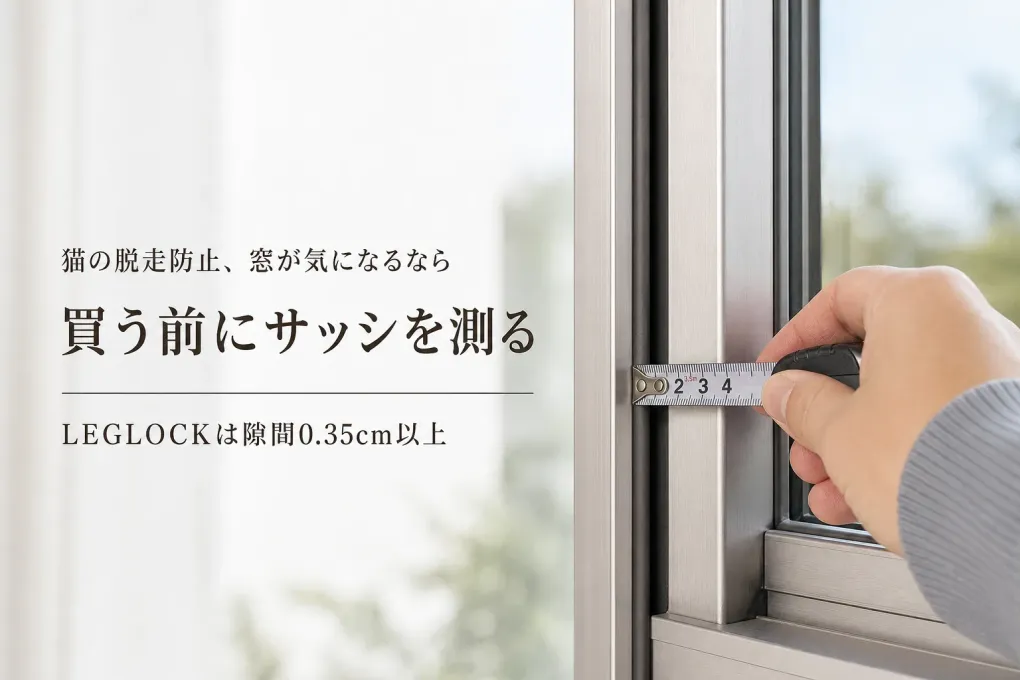 猫の脱走防止グッズは何を選ぶ？玄関・窓・網戸で分ける選び方