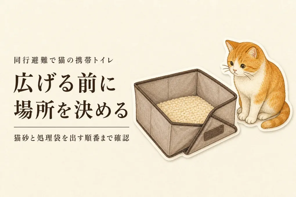 猫の携帯トイレ折りたたみ＆ペットうんち袋防臭ランキング｜レビュー数順で同行避難の準備を比較